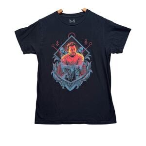 In Space With Markiplier Engineer Captain Rare Black Jail Yancy Heist T Shirt S
